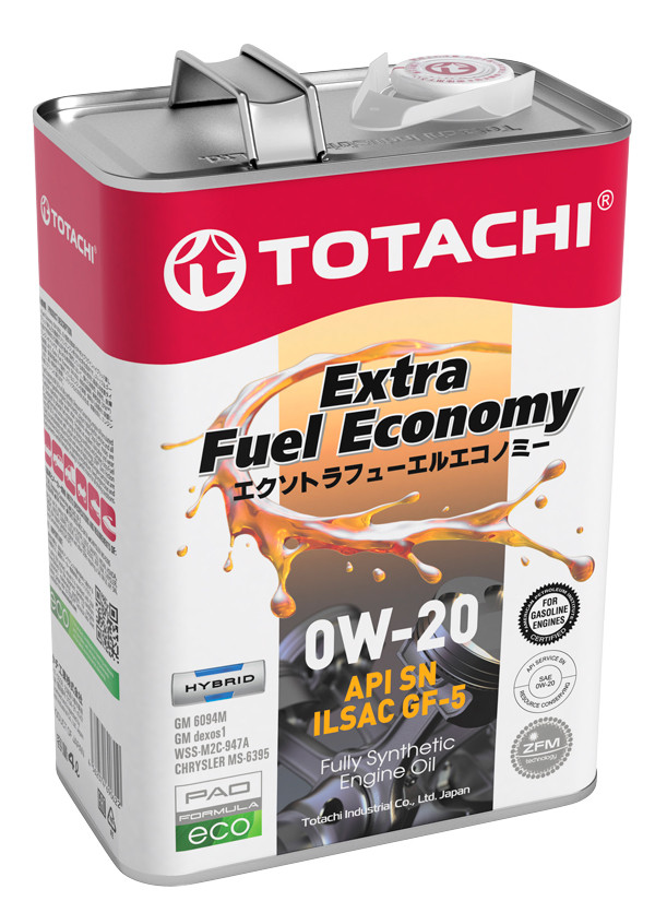 Моторное масло Totachi 0w20 4л