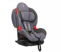 Детское автокресло "SIGER Atlas ISOFIX" KRES2572 серый карбон, 1-7 лет, 9-25 кг, группа 1/2