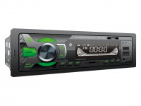 Автомагнитола AURA USB/MicroSD/FM/Bluetooth 4х51W зеленая подсветка AMH-105BT