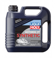 Масло моторное 2-тактное LIQUI MOLY Snowmobil Motoroil 2T Synthetic (синт.) 4л