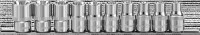 912610 Набор головок торцевых 1/2"DR на держателе, внешний TORX®, E8-E24, 10 предметов Ombra