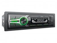 Автомагнитола AURA USB/MicroSD/FM/Bluetooth 4х51W зеленая подсветка AMH-101BT