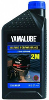 Масло моторное 2-тактное Yamalube 2M Marine 2-stroke Semisynthetic Oil (0,946 л)