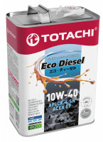 Масло моторное TOTACHI Eco Diesel CK-4/СJ-4/SN п\синт 10W-40 4 л