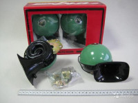 Сигнал звуковой улитка 120 мм, 110 dB , (Mitsuba, арт.KS-218 BIG GORN, 2 шт)