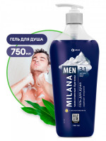 Milana MEN гель для душа Таинственная арктика с маслом эвкалипта GRASS арт. 125460 750 мл.
