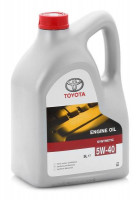 Масло моторное синтетическое TOYOTA SYNTHETIC 5W-40 API SN/CF 5 л ПЛАСТИК