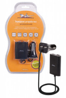 Зарядное устройство универсальное 4 USBx7.3A (2USB в прикур.+ кабель 2м. 2USBx2.1A)
