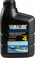 Масло моторное 4-тактное Yamalube 4 SAE 10W-40 API SJ/CF Marine Synthetic Oil (1 л)