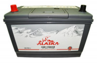 Аккумулятор ALASKA CMF 302/172/220, 95А/ч, ССА 830А, Прям. 115D31R silver+