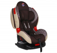 Детское автокресло "SIGER Atlas ISOFIX" KRES2571 шоколадные соты, 1-7 лет, 9-25 кг, группа 1/2