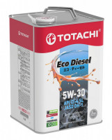 Масло моторное TOTACHI Eco Diesel CI-4/CH-4/SL п\синт 5W-30 6 л