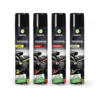 GRASS Полироль-очиститель пластика "Dashboard Cleaner" глянцевый блеск ваниль, 750 мл