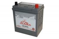 Аккумулятор ALASKA CMF 187/127/220, 40А/ч, ССА 380А, Обр. 42B19L silver+