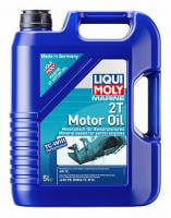 Масло моторное 2-тактное LIQUI MOLY Outboard Motoroil 2T TC W-III (мин.) 5л