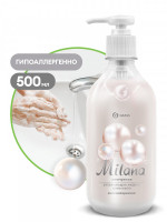 Жидкое крем-мыло "Milana" жемчужное с дозатором GRASS арт. 126200 500 мл.