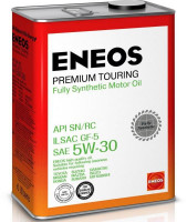 Масло моторное ENEOS Premium TOURING, синтетическое, 5W-30, SN, 4 л