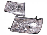 Комплект из 2-х фар и 2-х поворотников (L+R) - TOYOTA Land Cruiser (FJ100) 98-04 (D12-1103P-LD-E1)