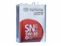 Масло моторное полусинтетическое TOYOTA SN/GF-5 5/30 4 л
