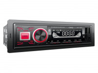 Автомагнитола AURA USB/MicroSD/FM/Bluetooth 4х51W красная подсветка AMH-103BT
