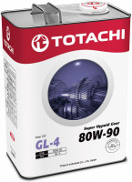 Масло трансмиссионное TOTACHI полусинтетическое Super Hypoid Gear GL-4 80W90 4 л