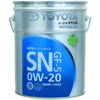 Масло моторное синтетическое TOYOTA SN/GF-5 0W-20 20 л