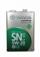 Масло моторное синтетическое TOYOTA SN/GF-5 5W-20 4 л