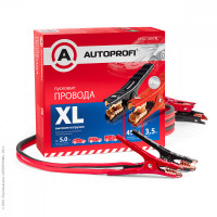 Провода пусковые "AUTOPROFI", высокие нагрузки, 100% ССА - (AP/BC - 5000 XL)