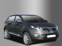 Молдинги дверей пластик, (Корея, арт.SPG-111607, 4 шт) для Kia Sportage (2010-2015)