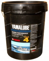 Масло моторное 4-тактное Yamalube 4 SAE 10W-40 API SJ/CF Marine Synthetic Oil (20 л)