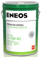 Масло моторное ENEOS Premium Diesel CI-4 синтетическое 5W-40 20 л