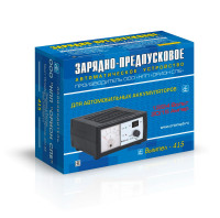 Зарядное устройство "ВЫМПЕЛ-415" напряжение 12/24 В, ток 0,4-20 А, стрелочный индикатор, арт. 2024