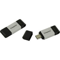 USB флеш накопитель 32 Gb Kingston DataTraveler 80 DT80/32GB / TYPE-C /USB 3.2 Gen 1 W200Mb/s