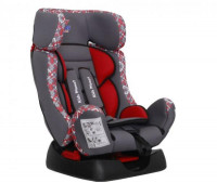 Детское автокресло "SIGER Galactic" KRES2563 красная клетка, 0-7 лет, 0-25 кг, группа 0+/1/2