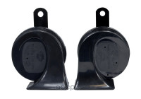 Звуковой сигнал черный (стандартный рожок) , TC16, 12V, 6A, 400/500Hz, 105-118dB(A) HELLA - 3FH011225-831