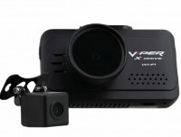 Видеорегистратор Viper X-DRIVE DUO Wi-Fi (+ кам.заднего вида, салонная)